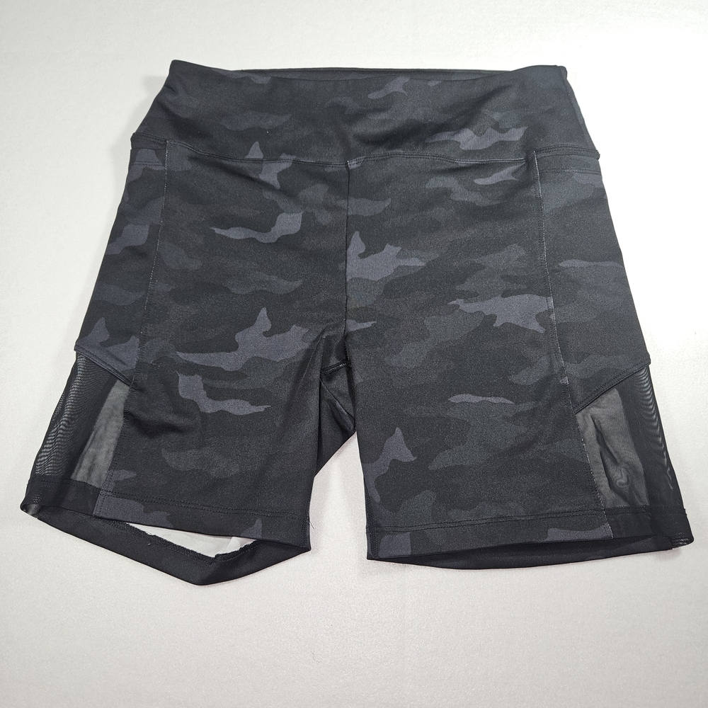 Pink Active Biker Shorts Women's Medium Camo Black Gray Purple Workout Running